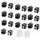 Xiaoyztan 3 Pins Female 35mm Mono TS Jacks Plug Socket ConnectorsMount Female Mono Socket Headphone Audio Jack PCB ConnectorPack of 20