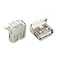 XINGYHENG 100Pcs USB Standard Port Female Solder Right Angle 4Pin Plug Soldering Jacks Connector