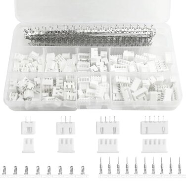 XINGYHENG 560Pcs Pin housing and MaleFemale Pin Head Connector Adapter Plug SetCompatible with 254mm JSTXHP2345