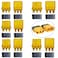 Yiqigou 5 Pairs Amass MR30 Plug Male Female Connector Adapter 2mm Bullet Plug Connector with Sheath Housing for RC Lipo Battery