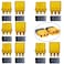 Yiqigou 5 Pairs Amass MR30 Plug Male Female Connector Adapter 2mm Bullet Plug Connector with Sheath Housing for RC Lipo Battery