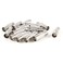 ZXUY 15 Pcs BNC Female to BNC Female CCTV Security Camera Adapter Straight Connector