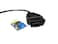 initeq 30cm 16 Pin OBDII OBD2 Diagnostic Connector Cable Pigtail Male typical car adapter with MCP2515 CAN Bus Transceiver Male
