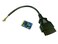 initeq 30cm 16 Pin OBDII OBD2 Diagnostic Connector Cable Pigtail Male typical car adapter with MCP2515 CAN Bus Transceiver Male