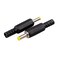 Conwork 10Pack 40mm x 17mm Male DC Power Socket Jack Solder Connector Adapter