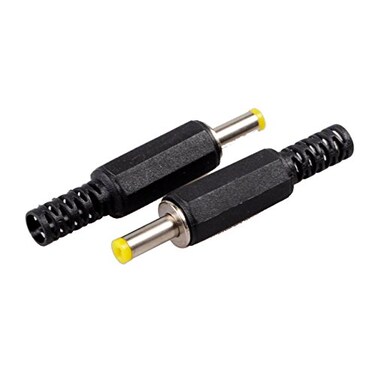 Conwork 10Pack 40mm x 17mm Male DC Power Socket Jack Solder Connector Adapter