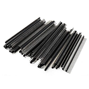 Dahszhi 40 Pin Single Row 254 mm Male Right Angle Pin Header Connector 50pcs
