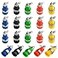 WMYCONGCONG 20 PCS 4mm Banana Socket Plug Binding Post Banana Female Plug Jack Connector
