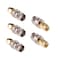 RFaha 5pcs SMA Male to TNC Female RF Coax Adapter SMA to TNC Coaxial Connector AdapterF195