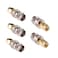 RFaha 5pcs SMA Male to TNC Female RF Coax Adapter SMA to TNC Coaxial Connector AdapterF195