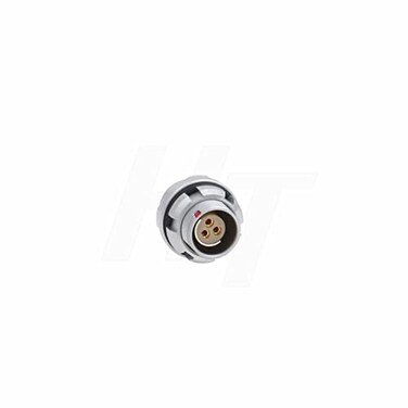 HangTon Connect HangTon RS 3 Pin Female Connector Compatible for Fischer DBP 102 Panel Mount Receptacle Socket for ARRI Alexa Camera Cmotion Motor Trigger Box Socket