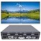 iseevy ISEEVY 4 Channel Video Wall Controller 2x2 HDMI DVI VGA USB Video Processor with RS232 Control for 4 TV Splicing