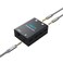 SGEYR Audio Switch 35mm BiDirection Switch Stereo Audio Switcher 2 in 11 in 2 Out Audio Switch Selector for Phone Speakers Headhphone Black