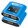 AUKOKIOULA HDMI Switch Splitter 4K60Hz Aluminum BiDirectional HDMI 20 Switcher HDMI Splitter 1 in 2 Out 2 in 1 Out Support 4K 3D HDR for Xbox PS543 Fire Stick Roku HDTV Projector Computer Blue