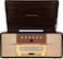 Crosley CR7016AMA Rhapsody 7in1 Bluetooth 3Speed Vinyl Record Player Turntable CD Player AMFM Radio Mahogany