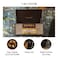 Crosley CR7016AMA Rhapsody 7in1 Bluetooth 3Speed Vinyl Record Player Turntable CD Player AMFM Radio Mahogany