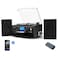 DIGITNOW Bluetooth Record Player Turntable with Stereo Speaker LP Vinyl to MP3 Converter with CD Cassette Radio Aux in and USBSD Encoding Remote Control Audio Music Player Built in Amplifier