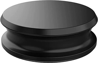DIGITNOW Record Weight Stabilizer for Vinyl Turntables 250g 88oz Aluminum LP Record Weight Low Profile Design Fits Under Dust Cover Reduces Resonance and Vibration Black
