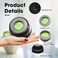 Kedok Record Weight Stabilizer 50Hz Vinyl Turntable Clamp378G 133 OZ Record Clamp Phono LP Disc Stabilizer Turntable Disc with Bubble Leveling for Vibration Balanced Black