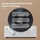 MYKESONIC Vertical Automatic Record Player Bluetooth Belt Drive Vinyl Turntable Magnetic AT3600L Cartridge Bluetooth in Out HiFi Stereo Speakers RCA Out AntiResonance Silver