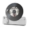 MYKESONIC Vertical Automatic Record Player Bluetooth Belt Drive Vinyl Turntable Magnetic AT3600L Cartridge Bluetooth in Out HiFi Stereo Speakers RCA Out AntiResonance Silver