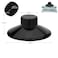Preffair Audiophile Record Weight Stabilizer 124G43OZ Aluminum Turntable Weight Vibration Reducer with Protective Soft Pad for HiFi LP Record Player Eliminate Vinyl Disc Vibration Black