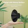 Preffair Record Weight Stabilizer 120g42oz Aluminum Black Turntable Weight Vibration Reducer with Protective Soft Pad for HiFi LP Record Player Accessory Black