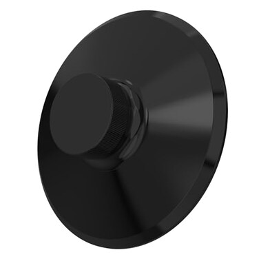 Preffair Record Weight Stabilizer 120g42oz Aluminum Black Turntable Weight Vibration Reducer with Protective Soft Pad for HiFi LP Record Player Accessory Black