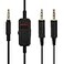 Hizsoaor MMX 300 2nd Gen Replacement Cable for Beyerdynamic MMX 300 2nd GenerationMMX 300 Gaming Headset Volume Control Inline Mute Plug and Play Twisted Pair OFC Copper Wire 82Ft 25m