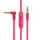 Arzweyk Replacement Audio Cable with inline Mic Volume Control Audio Extension Cord Compatible with Beats by Dr Dre Solo2 Solo3 Studio3 SoloStudioProDetoxMixrExecutivePill Headphones Pink