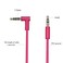 Arzweyk Replacement Audio Cable with inline Mic Volume Control Audio Extension Cord Compatible with Beats by Dr Dre Solo2 Solo3 Studio3 SoloStudioProDetoxMixrExecutivePill Headphones Pink