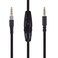Hizsoaor Sqrgreat Replacement Cable Compatible with Kingston Hyperx Cloud Mix Alpha Gaming Headset Volume Control Inline Mute DetachableRemovable 35mm Audio Aux Cord WireNo Mic 49Ft