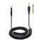 weishan ATHM50x Cable Coiled Aux Cord Replacement for Audio Technica M40x M70x Wired Headphones 25mm to 35mm18 Extension Wire with 635mm14 Adapter 14ft