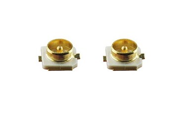 DHT Electronics 2PCS IPEX UFL SMD SMT Solder for PCB Mount Socket Jack Female RF Coaxial Connector