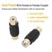 AIMHDUTY RCA Coupler Adapter Gold Plated 20 Pack RCA Female to Female Adapter 10pcs RCA Male to Male Connector 10pcs for Cable Extension Phono Speaker Amplifier