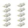 bnafes BNC Chassis Panel Mount Socket Female Jack Solder Type Connectors Adapter 10 Pcs