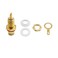 bnafes RCA Female Panel Mount Chassis Socket Jack Connector for Amplifier Audio Terminal RCA Plug10Pcs