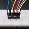 HELLOYEE Breadboard Jumper Wires Male to Female 12 Length 01 Square Head 100Pack 10 Colors 24AWG by Hellotronics 30CM 1P MF
