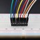 HELLOYEE Breadboard Jumper Wires Male to Female 6 Length 01 Square Head 100Pack 10 Colors 24AWG by Hellotronics 15CM 1P MF