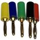 CESS 5Colors 2mm Mini Banana Male Plug Jack Cable Connector 10 Pack