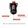 CESS Black 14 Jacks TS and TRS Panel Mount Jack Locking Style D Series Size 14 Inch Female Stereo and MonoTRS and TS Audio Socket 635mm Stereo and Mono Socket 4 Pack