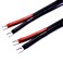 CNCESS CESS001S Spade Fork Plug to Speakon Female Jack Adapter for Speaker Cable 2 Pack Small Spade
