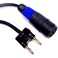 CNCESS Dual Banana Plug to Female Speakon Connector Adapter 12AWG 6 in 2Pack