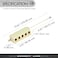 Conext Link 6P4C RJ11 Telephone Phone Line Modular Jack Splitter Male Female Coupler Adapter beige 33300