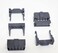 Connectors Pro Pc Accessories 50Pack 2X4 8 Pins 254mm 01 Ptich Dual Rows IDC Socket for Flat Ribbon Cable 8P FC Connector