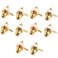 Dahszhi Audio Terminal Jack Panel Mount RCA Female Socket Connector Chassis Panel Mount 5 Pairs