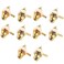 Dahszhi Audio Terminal Jack Panel Mount RCA Female Socket Connector Chassis Panel Mount 5 Pairs