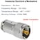 DUOGIMZ PL259 Male Clamp ConnectorUHF Male Coax Connectors for RG8 LMR400 Coaxial Cable2 pcs