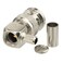 Eightwood 2pcs BNC Male Right Angle Crimp Connector for RG58 LMR195 RG142 Coax Cable