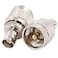 exgoofit BNC Female to SO239 Male Adapter 4pcs RF Coaxial Coax Connector PL259 PL259 Cable